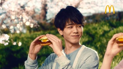 マクドナルド てりたま『桜の精』篇